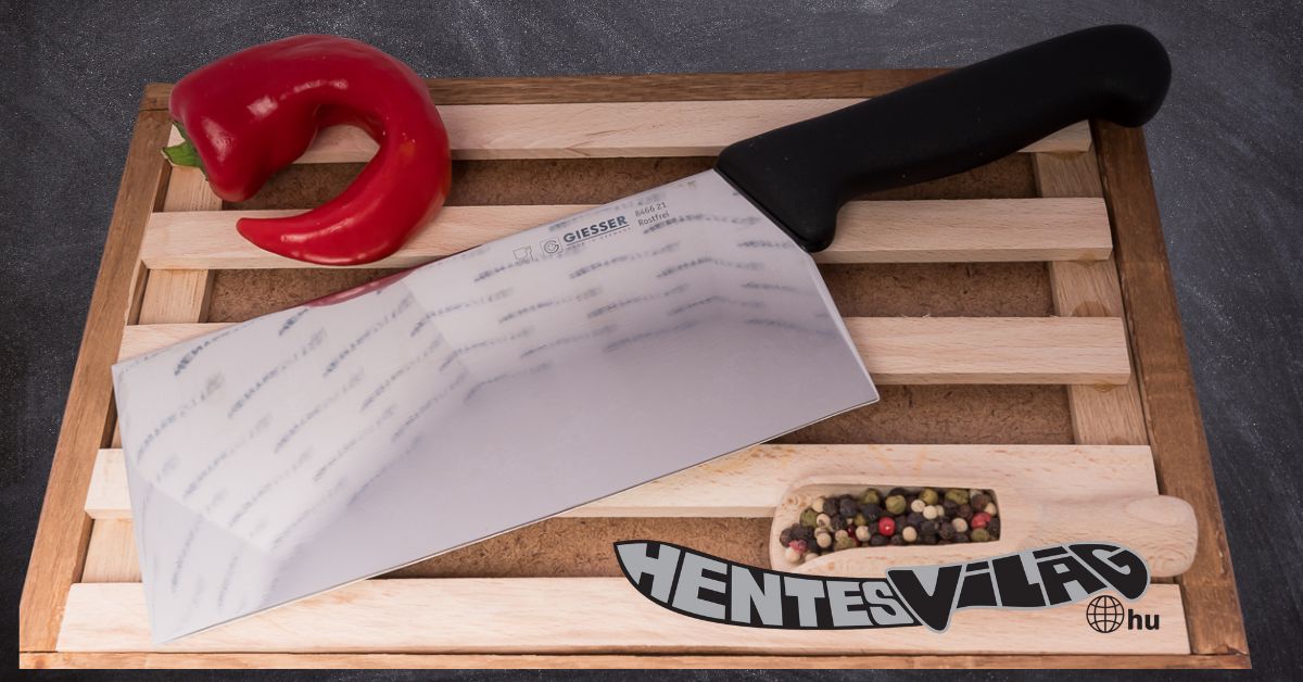 GIESSER ázsiai stílusú konyhai bárd 21 cm