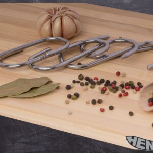 Rozsdamentes húskampó 14 cm