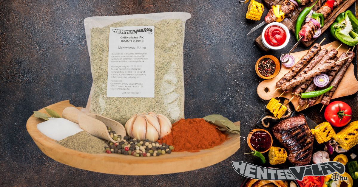 Fokhagymás grillkolbász fűszerkeverék