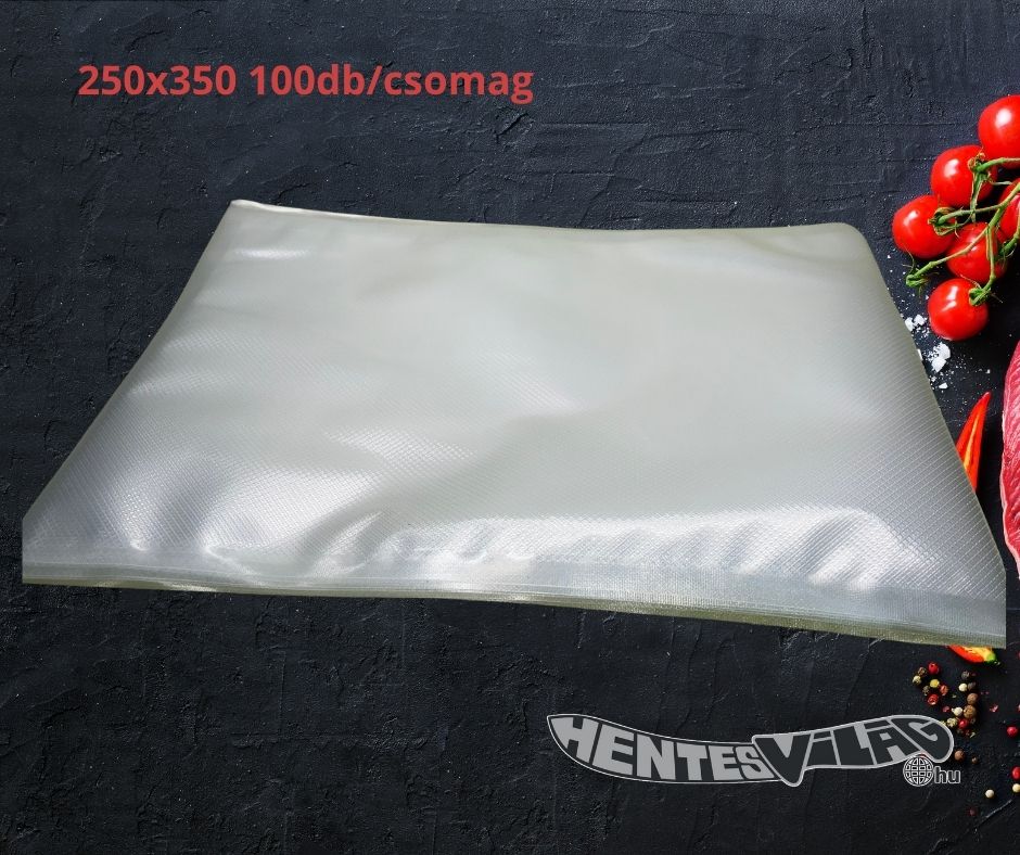 Légcsatornás vákuumtasak 250x350x0,090 mm 100db/csomag